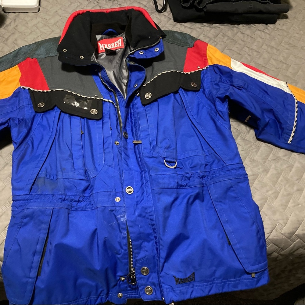 Vintage MARKER Multicolor Winter/Ski Jacket